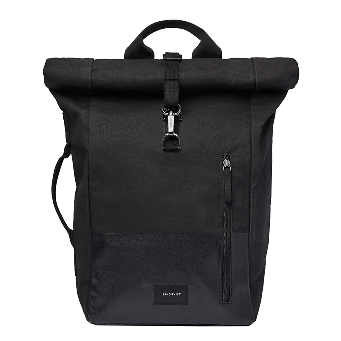 Sandqvist Dante Vegan Backpack Black With Coating 3 Sandqvist Dante Vegan Backpack Black With Coating