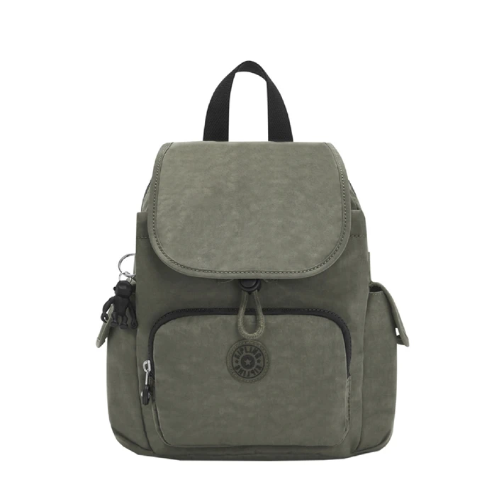 Kipling City Pack Mini Rugzak Green Moss 3 Kipling City Pack Mini Rugzak Green Moss