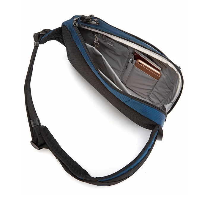 Pacsafe Vibe 325 Anti-Theft Sling Pack Econyl Ocean 7 Pacsafe Vibe 325 Anti-Theft Sling Pack Econyl Ocean - Afbeelding 5