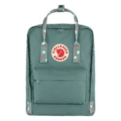 Nieuwkomers 7 Fjallraven Kanken Frost Green-confetti Pattern