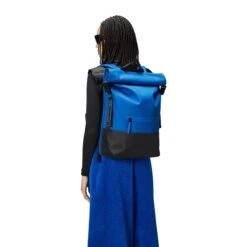 Rains Trail Rolltop Backpack W3 Waves 8 Rains Trail Rolltop Backpack W3 Waves -Tassen Verkoopwinkel image 1799