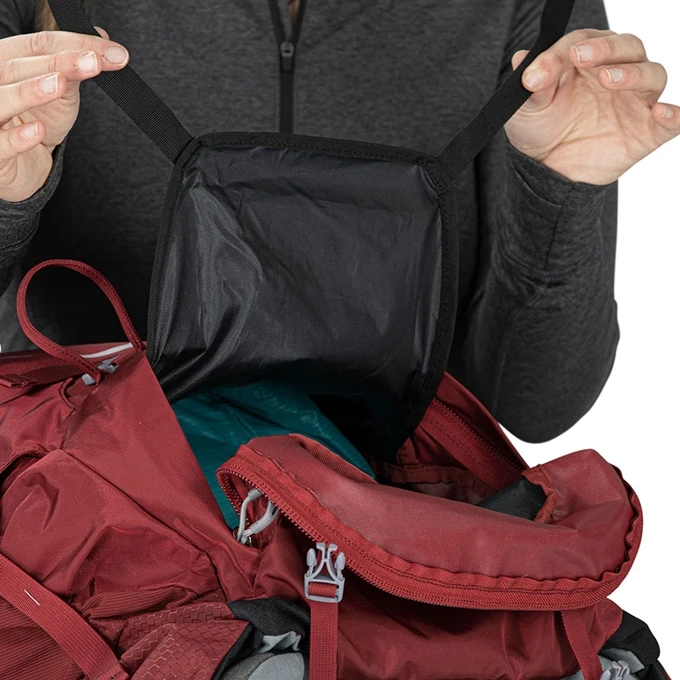 Osprey Ariel 55 Womens Backpack M/L Claret Red 15 Osprey Ariel 55 Womens Backpack M/L Claret Red - Afbeelding 13