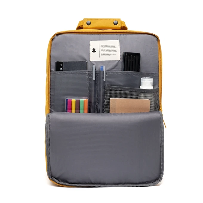 Lefrik Daily Laptop Backpack 15'' New Mustard 5 Lefrik Daily Laptop Backpack 15'' New Mustard - Afbeelding 4