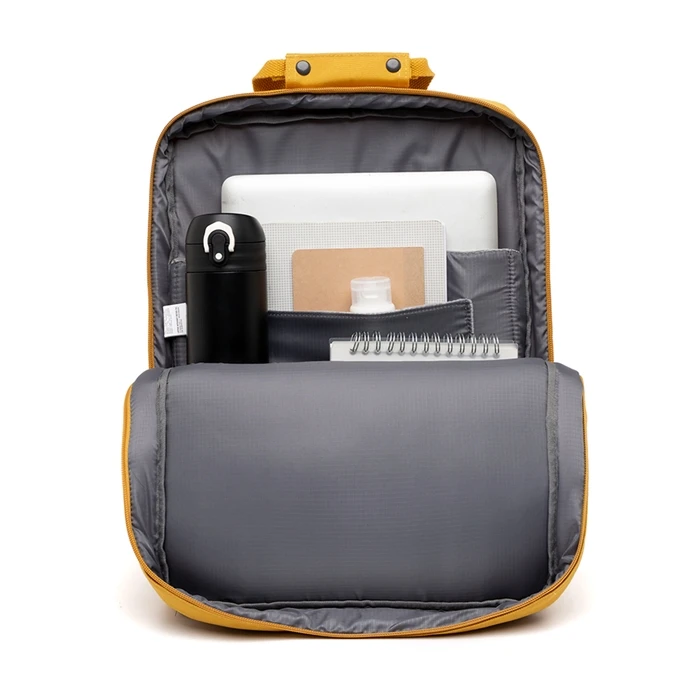 Lefrik Daily Laptop Backpack 15'' New Mustard 6 Lefrik Daily Laptop Backpack 15'' New Mustard - Afbeelding 5