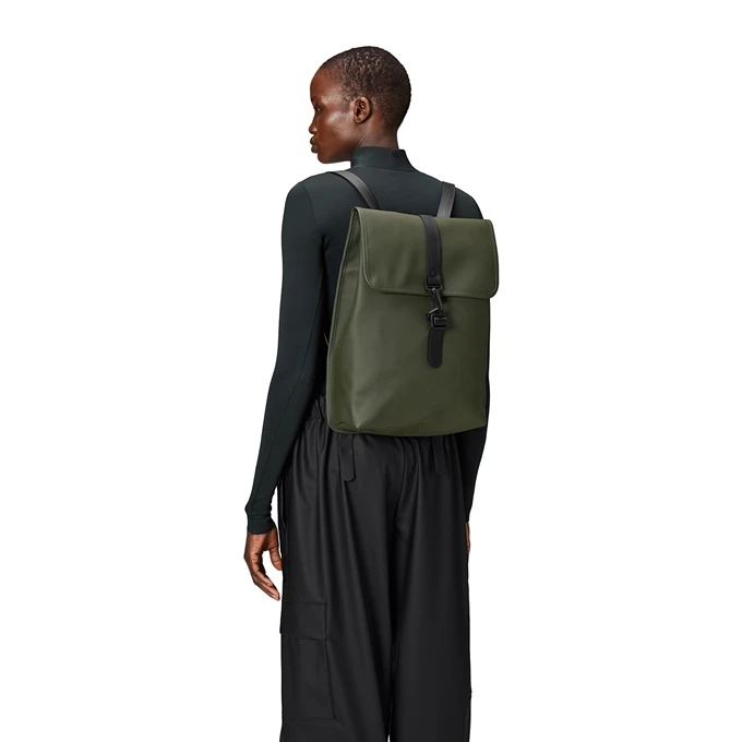 Rains Rucksack W3 Green 5 Rains Rucksack W3 Green - Afbeelding 3