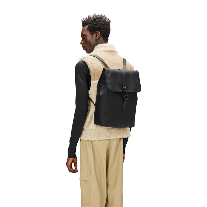 Rains Rucksack W3 Black 4 Rains Rucksack W3 Black - Afbeelding 2