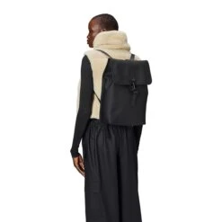 Rains Rucksack W3 Black 8 Rains Rucksack W3 Black -Tassen Verkoopwinkel image 3183