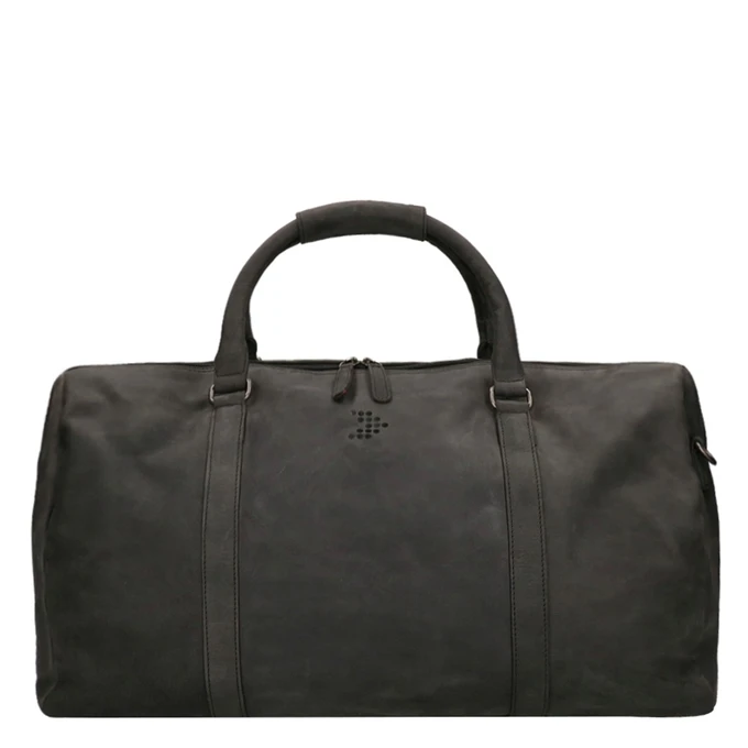 Travelbags The Base Leather Weekender Black 3 Travelbags The Base Leather Weekender Black