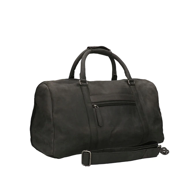 Travelbags The Base Leather Weekender Black 5 Travelbags The Base Leather Weekender Black - Afbeelding 3