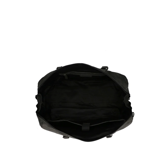 Travelbags The Base Leather Weekender Black 6 Travelbags The Base Leather Weekender Black - Afbeelding 4