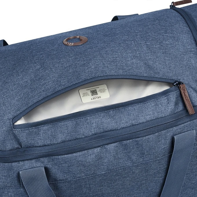 Delsey Maubert 2.0 Cabin Duffle Bag 40 Blue 7 Delsey Maubert 2.0 Cabin Duffle Bag 40 Blue - Afbeelding 5