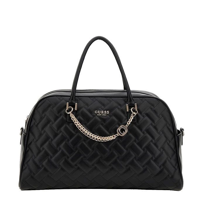 Guess Gracelynn Weekender Duffel Black 3 Guess Gracelynn Weekender Duffel Black