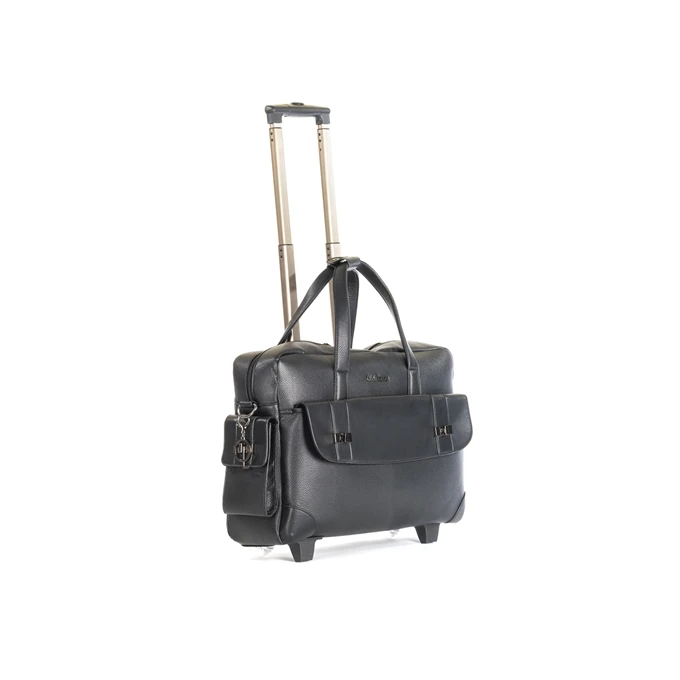 Olivia Lauren Strap Business Trolley Zwart 6 Olivia Lauren Strap Business Trolley Zwart - Afbeelding 4