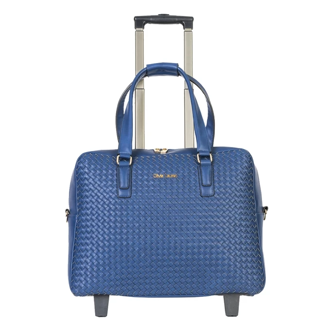 Olivia Lauren Saphir Business Trolley Blauw 3 Olivia Lauren Saphir Business Trolley Blauw