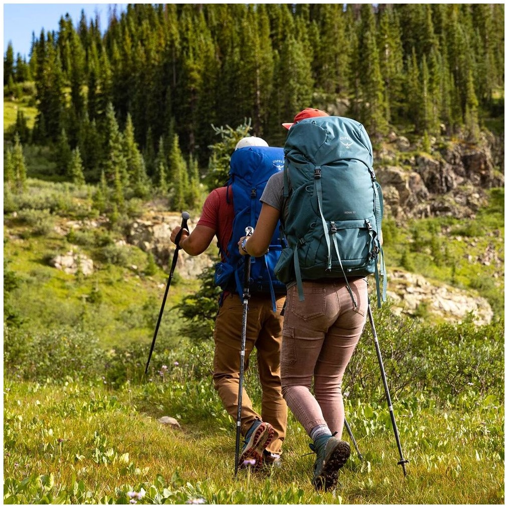 Tassen Verkoopwinkel -Tassen Verkoopwinkel osprey renn 50 womens trekking backpack dark charcoal gray wolf 1 1710742